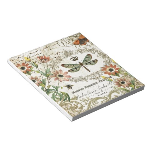 Bloc-note Dragonfly Vintage (Incliné)