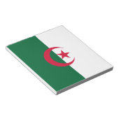 Bloc-note Drapeau algérien patriotique (Incliné)
