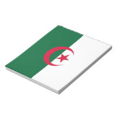 Bloc-note Drapeau algérien patriotique (Tourné)
