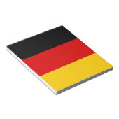 Bloc-note Drapeau allemand (Incliné)