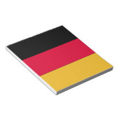 Bloc-note Drapeau allemand (Incliné)