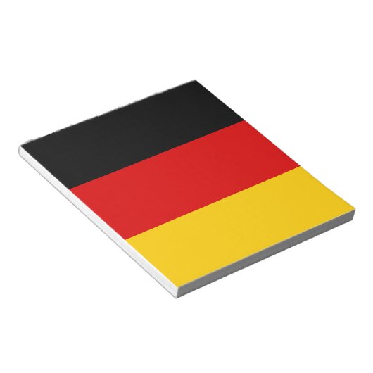 Bloc-note Drapeau allemand (Incliné)