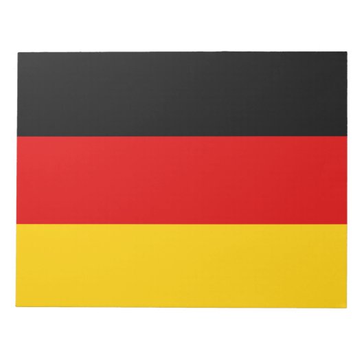 Bloc-note Drapeau allemand (Allemagne) (Devant)
