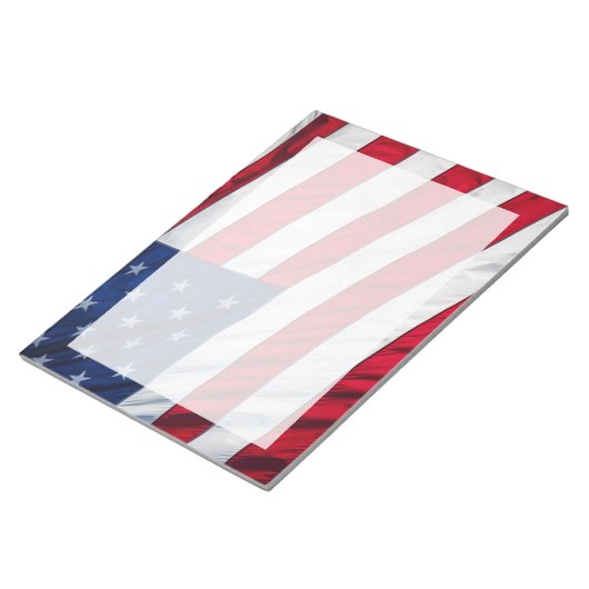 Bloc-note Drapeau américain (Incliné)