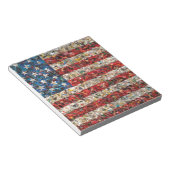 Bloc-note drapeau américain (Incliné)