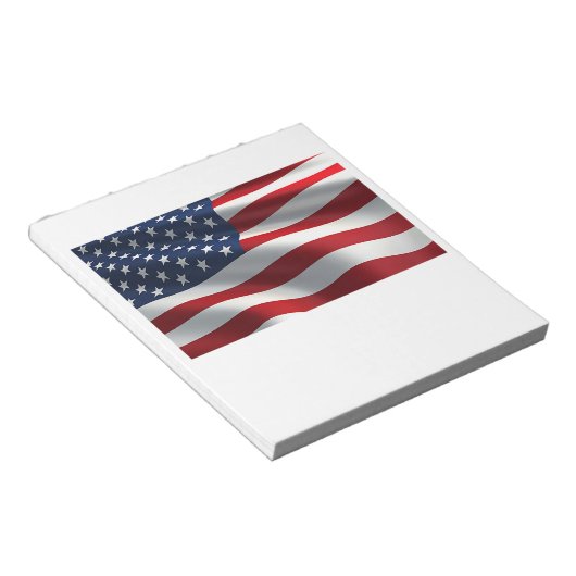 Bloc-note Drapeau américain (Incliné)