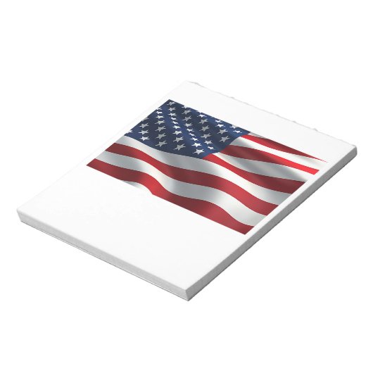 Bloc-note Drapeau américain (Tourné)