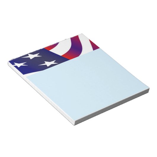 Bloc-note Drapeau américain (Incliné)