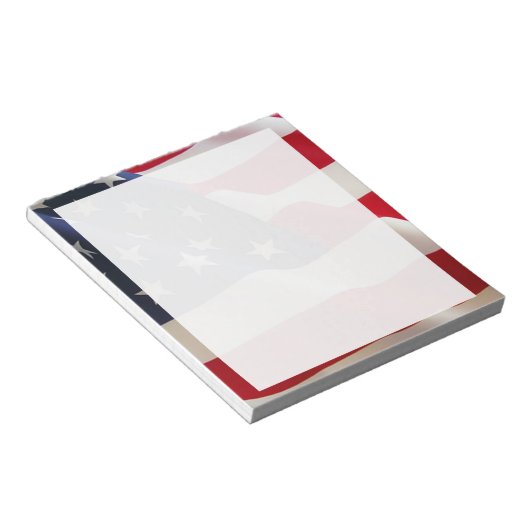 Bloc-note Drapeau américain (Incliné)