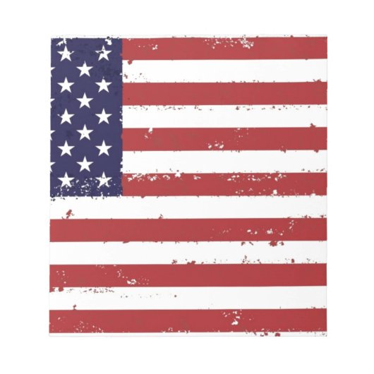 Bloc-note Drapeau américain, États-Unis (Devant)