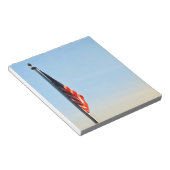 Bloc-note Drapeau américain par le feu de l'aube (Incliné)