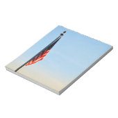 Bloc-note Drapeau américain par le feu de l'aube (Tourné)