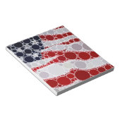 Bloc-note Drapeau américain patriotique unique (Incliné)