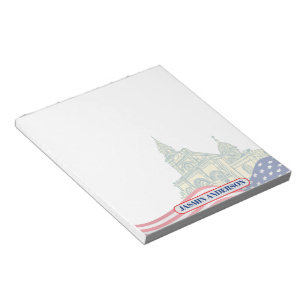 Bloc-note Drapeau américain personnalisé Patriotique USA