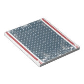 Bloc-note drapeau américain vertical (Incliné)