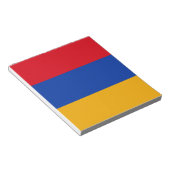 Bloc-note Drapeau arménien patriotique (Incliné)