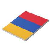 Bloc-note Drapeau arménien patriotique (Tourné)