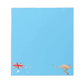 Bloc-note Drapeau australien (Devant)