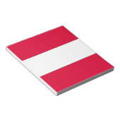 Bloc-note Drapeau autrichien (Incliné)