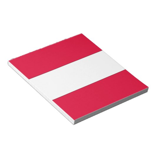 Bloc-note Drapeau autrichien (Incliné)