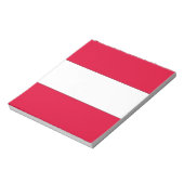 Bloc-note Drapeau autrichien (Tourné)