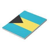 Bloc-note Drapeau bahamien (Tourné)