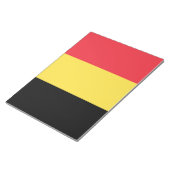 Bloc-note Drapeau belge (Incliné)