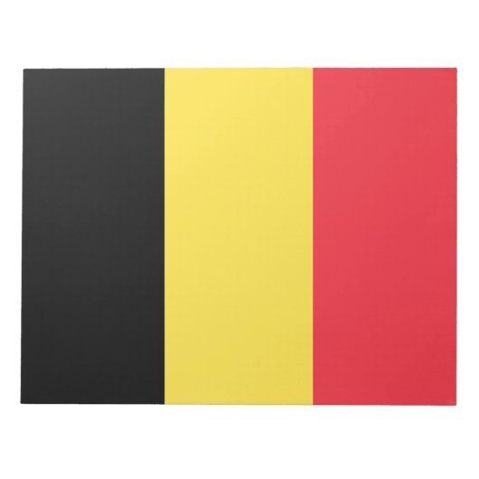 Bloc-note Drapeau belge (Devant)