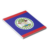 Bloc-note Drapeau bélizien (Incliné)