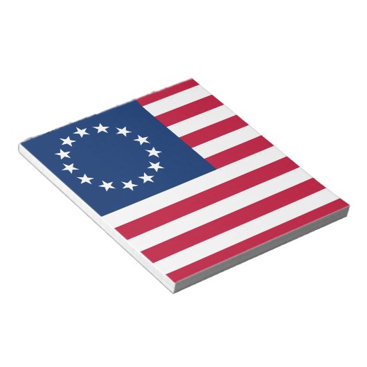 Bloc-note Drapeau Betsy Ross Old Glory américain (Incliné)