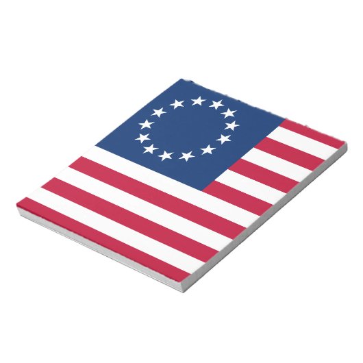 Bloc-note Drapeau Betsy Ross Old Glory américain (Tourné)