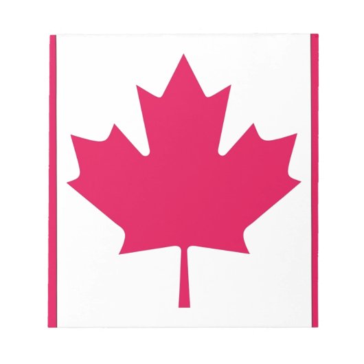 Bloc-note Drapeau canadien (Devant)