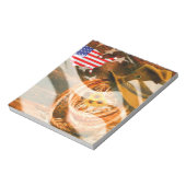 Bloc-note Drapeau Casquette américain Sunrays (Tourné)