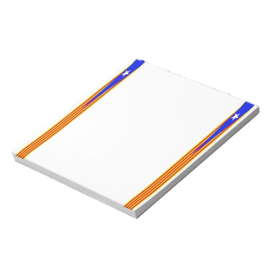 Bloc-note Drapeau catalan (Tourné)