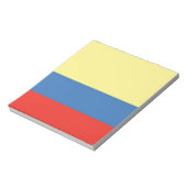 Bloc-note Drapeau Colombie (Tourné)
