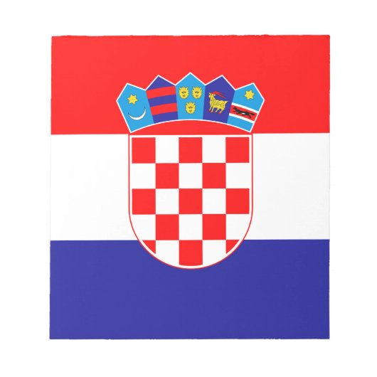 Bloc-note Drapeau croate (Devant)