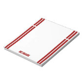 Bloc-note Drapeau danois (Tourné)