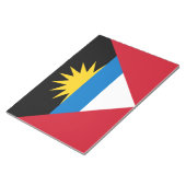 Bloc-note Drapeau d'Antigua-et-Barbuda (Incliné)