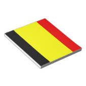 Bloc-note Drapeau de Belgique (Incliné)