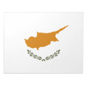 Bloc-note Drapeau de Chypre (Chypre grecque) (Devant)