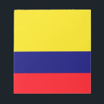 Bloc-note Drapeau de Colombie<br><div class="desc">Colombia flag</div>