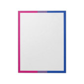 Bloc-note Drapeau de fierté bisexuel (Tourné)