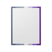 Bloc-note Drapeau de fierté lesbienne Butch (Tourné)