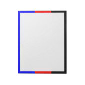 Bloc-note Drapeau de fierté polyamoureuse (Tourné)