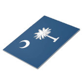 Bloc-note Drapeau de la Caroline du Sud (Incliné)