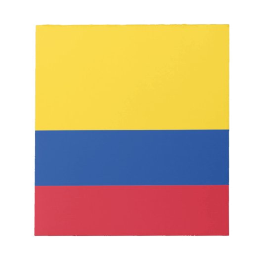 Bloc-note Drapeau de la Colombie (Devant)