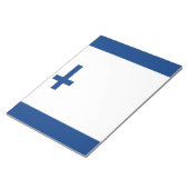 Bloc-note Drapeau de la Finlande (Incliné)