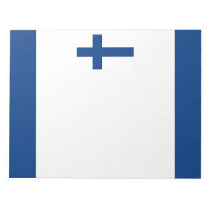 Bloc-note Drapeau de la Finlande