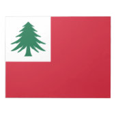 Bloc-note Drapeau de la Nouvelle-Angleterre (Devant)