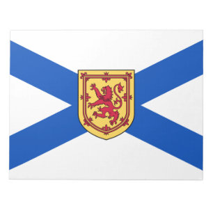 Bloc-note Drapeau de la Nouvelle-Écosse (Province canadienne
